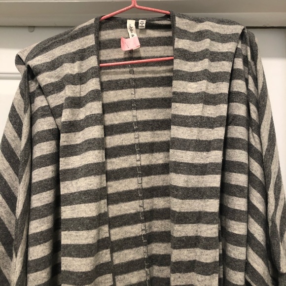 Oversized open front sweater - Picture 2 of 5